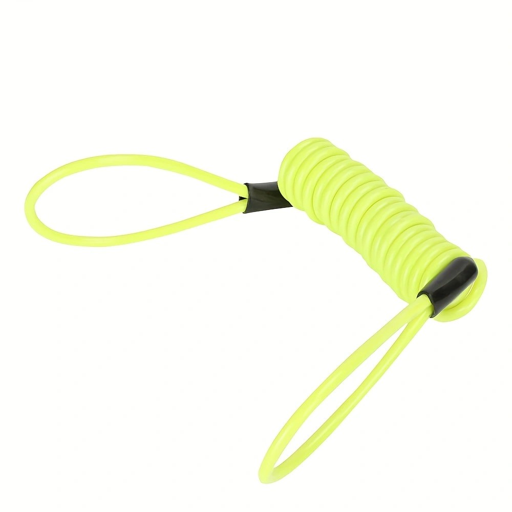 Motorcycle Brake Cable - 1.2M Disc Lock Reminder Cable Anti