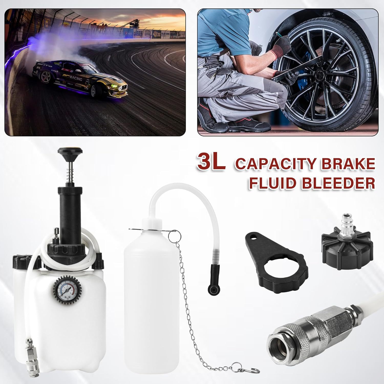 3L Large Capacity 1Set Brake O - Brake Fluid ulasan dan harga