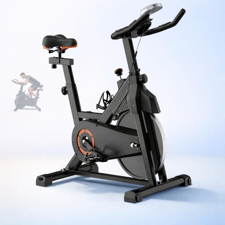 Home Exercise Bike with Silent - Brake Pads Bike ulasan dan harga
