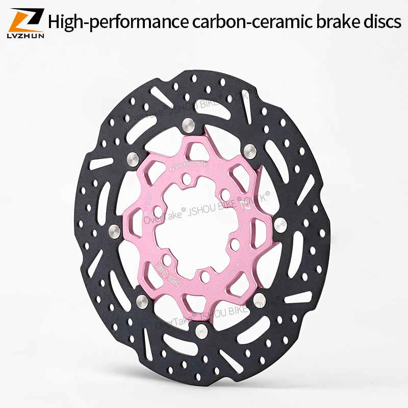 LVZHUN Bike Carbon-Ceramic Bra - Carbon Ceramic Motorcycle Brake Rotor ulasan dan harga
