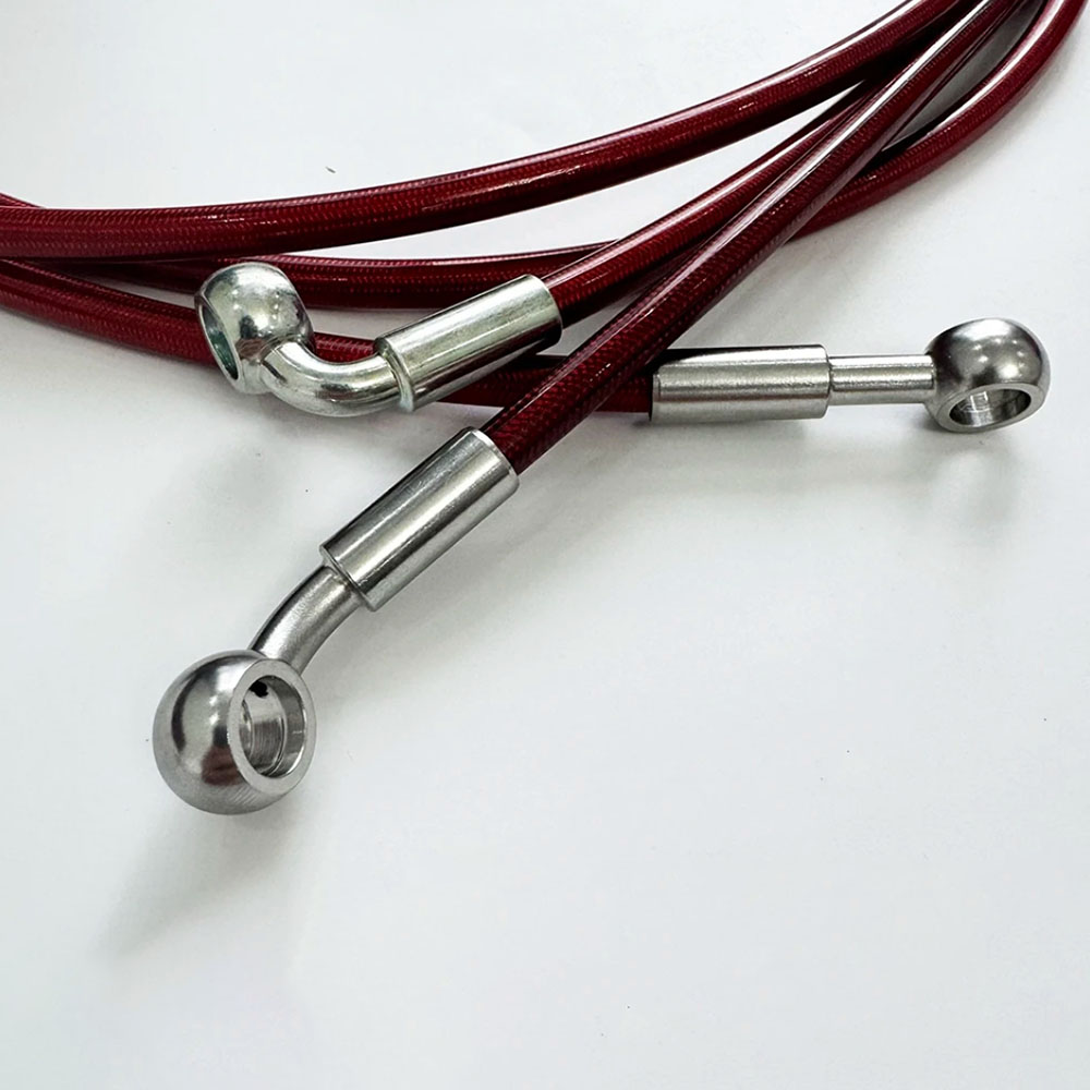 28-90 Degrees 10mm Banjo 300mm - Motorcycle Brake Cable ulasan dan harga