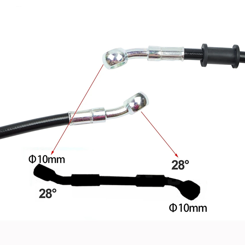 400-2200mm Motorcycle Hydrauli - Motorcycle Brake Cable ulasan dan harga