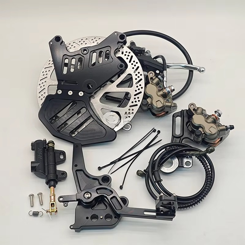 Dual-Caliper Bracket + 240mm R - Brake Rotor ulasan dan harga