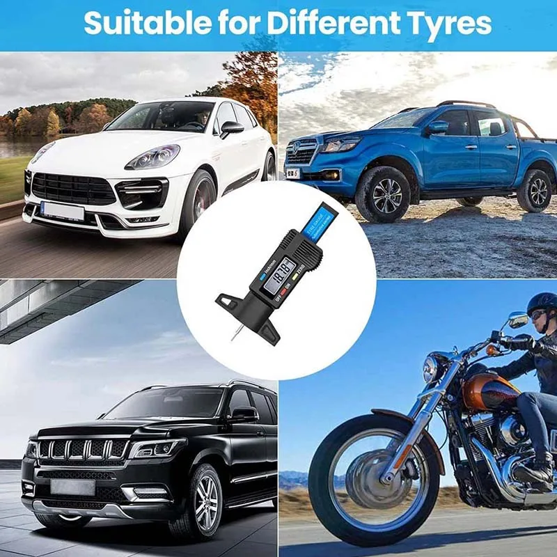 Digital Motorcycle Car Tire Ty - Motorcycle Brake Pads ulasan dan harga
