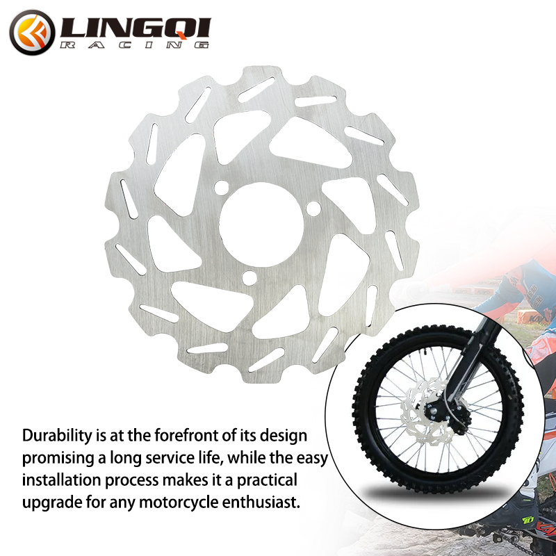 LINGQI RACING 140mm 3 Hole Dis - Brake Pads Bike ulasan dan harga